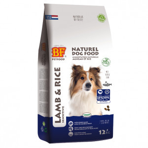 BF Petfood lam & rijst hondenvoer 2 x 12,5 kg