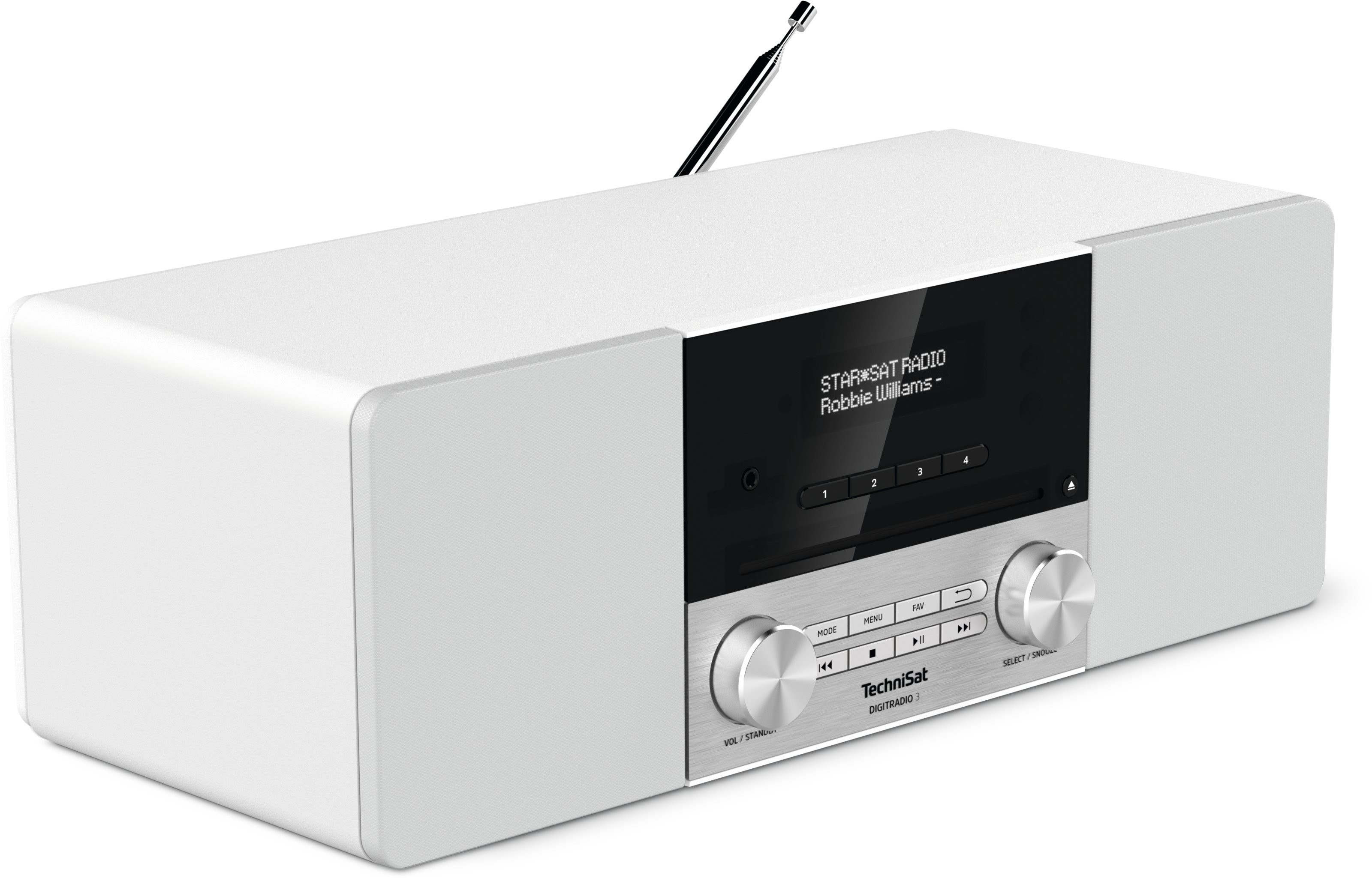 TechniSat Digitradio 3 DAB radio Wit