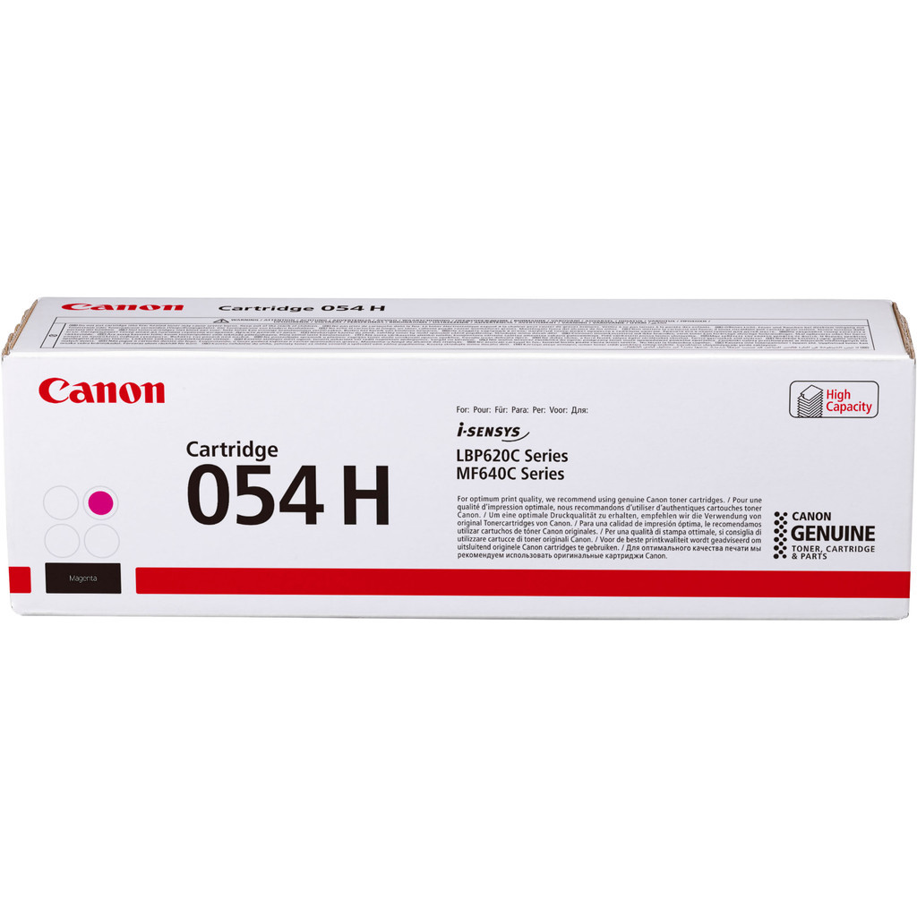 Canon 054 H Toner Magenta (Hoge capaciteit)