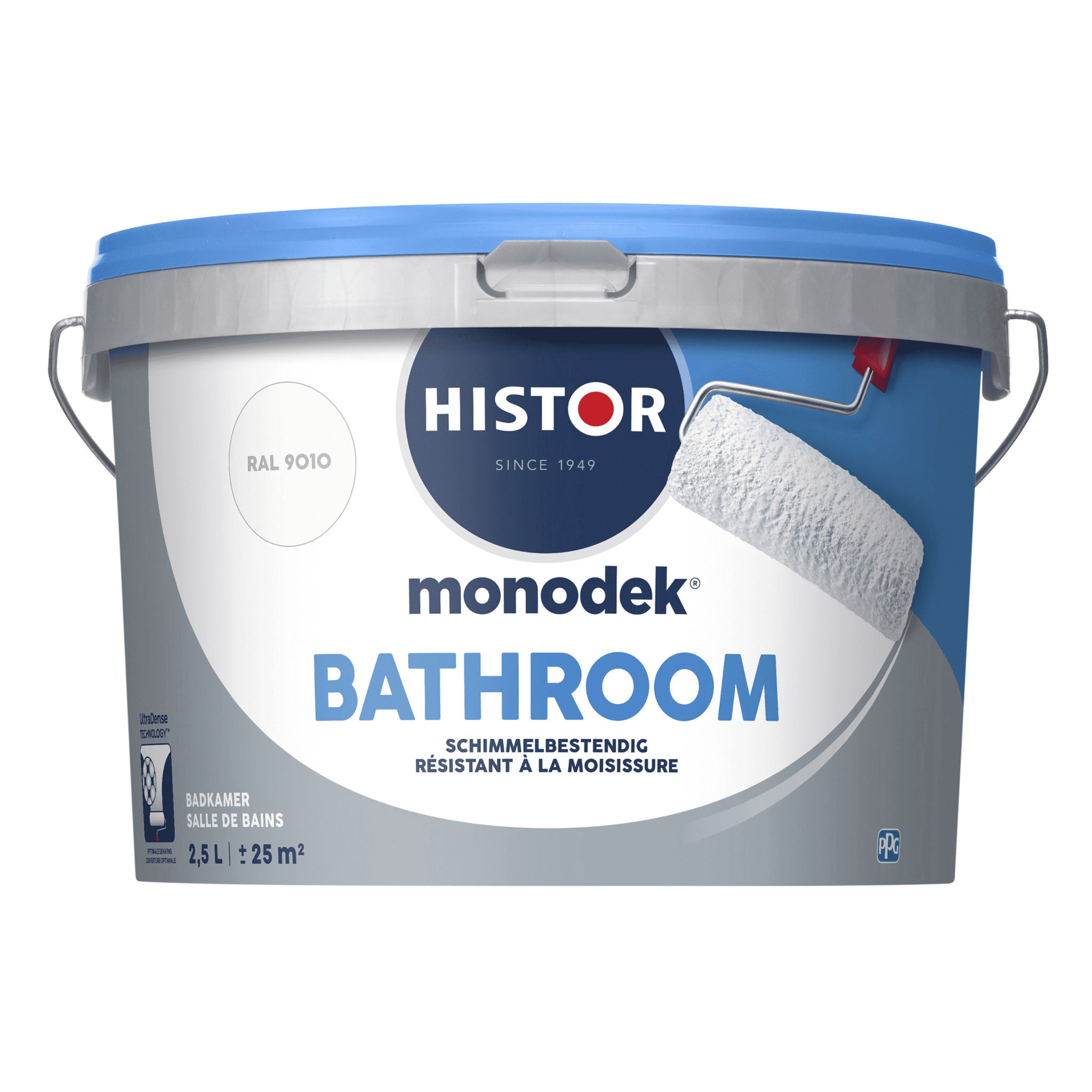 Histor Monodek Bathroom - RAL 9010 - 2,5 liter