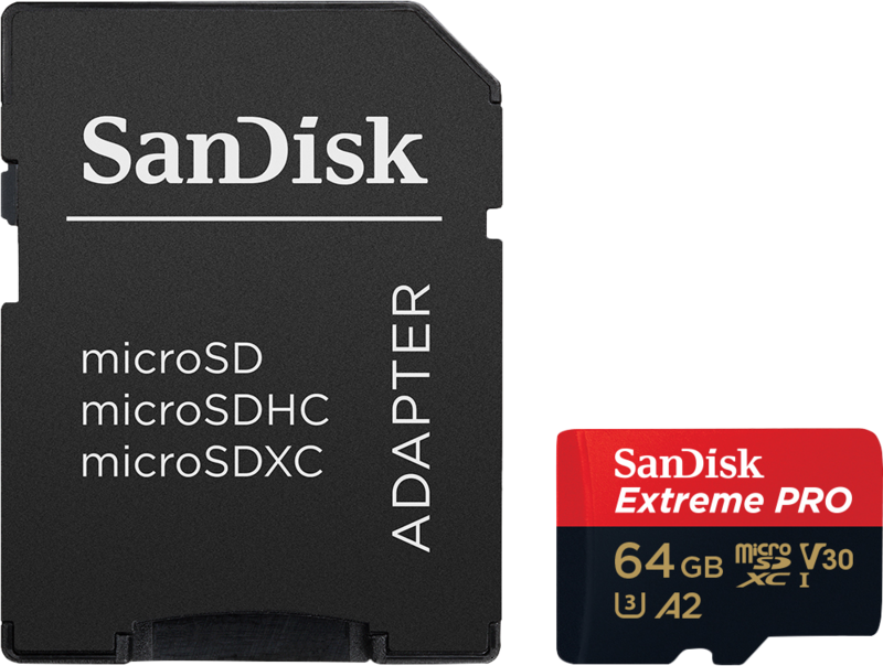 SanDisk MicroSDXC Extreme Pro 64GB 200mb/s