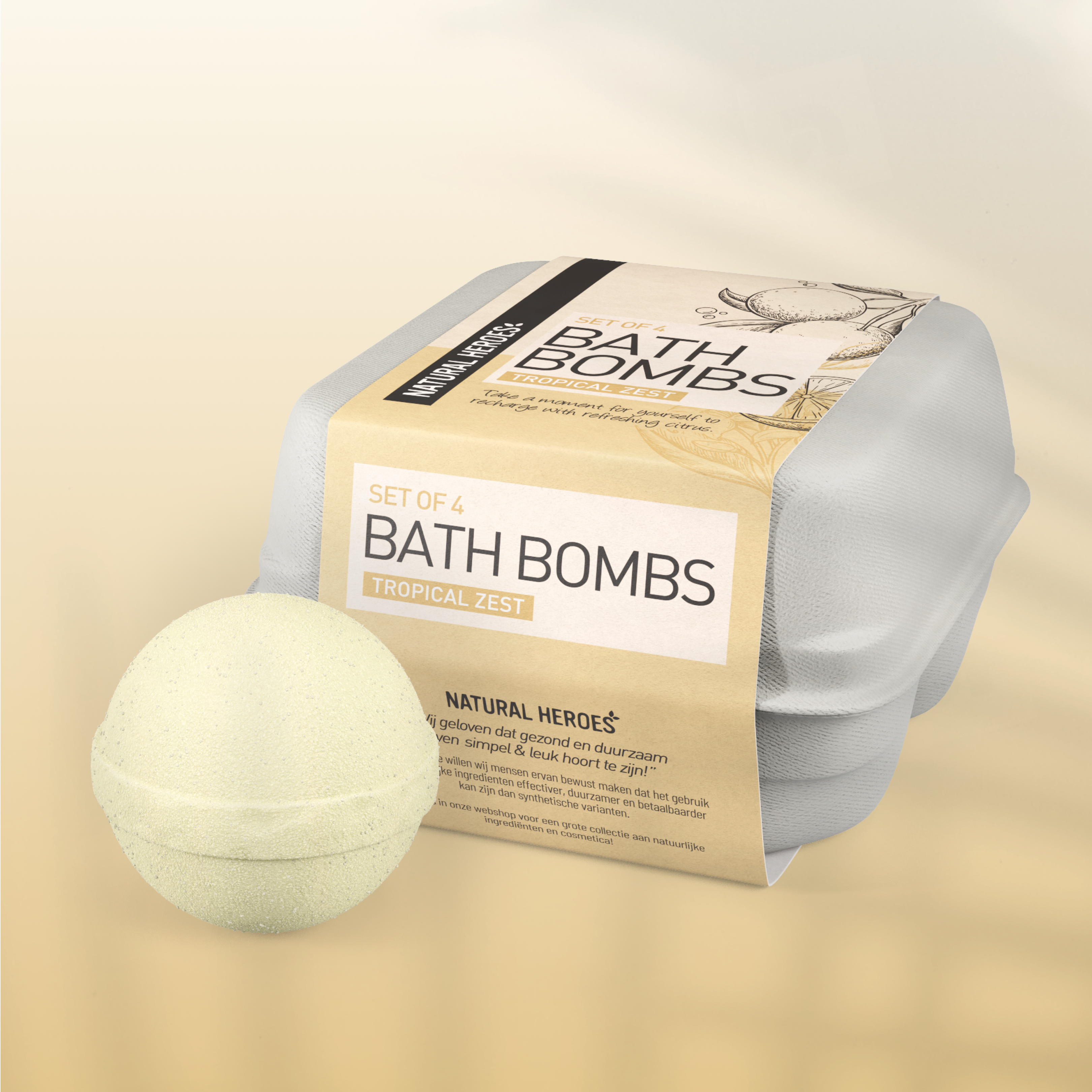 Bath Bomb Tropical Zest Default Title