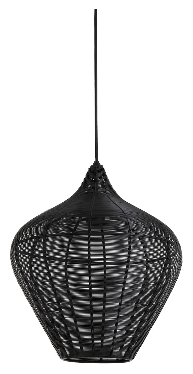 Light & Living Hanglamp 'Alvaro' 36cm, kleur Mat Zwart