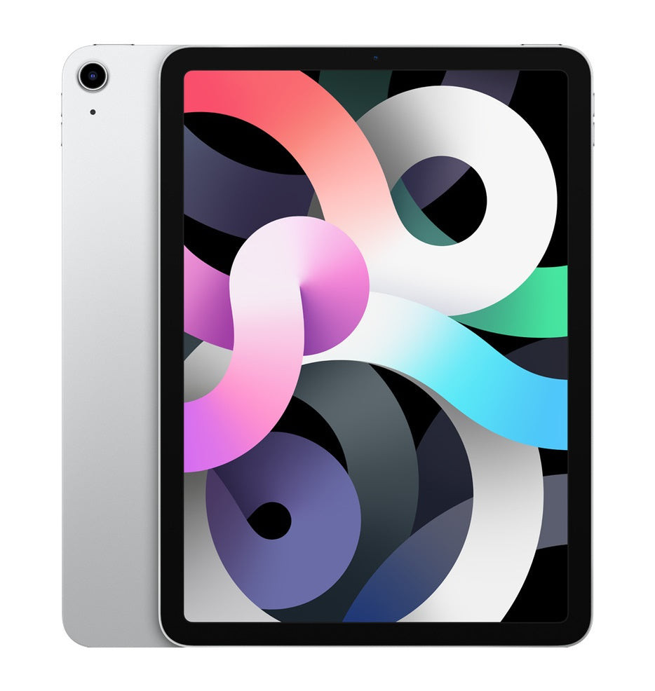 Refurbished iPad Air 4 256 GB Zilver Zichtbaar gebruikt