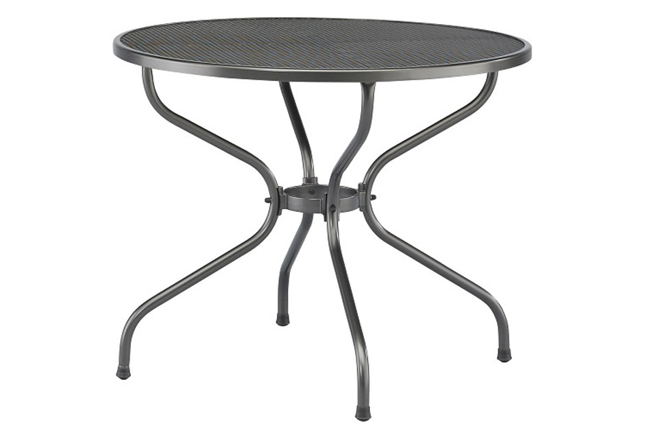 Kettler strekmetaal tafel 105 cm rond