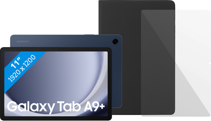 Samsung Galaxy Tab A9 Plus 11 inch 128GB Wifi Blauw + Beschermpakket