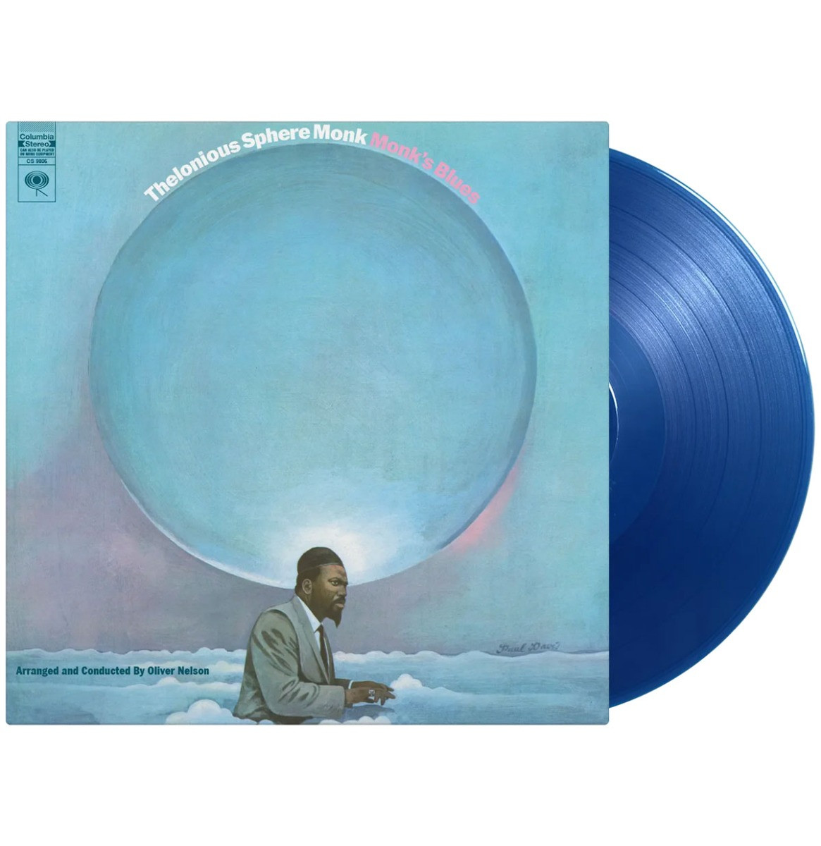 Thelonious Monk - Monk&apos;s Blues (Doorzichtig Blauw) LP