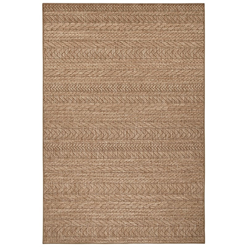 Buitenkleed Arrows Mokka Bruin - NORTHRUGS - 200x290 cm - Rechthoek - Dekbed-Discounter.nl