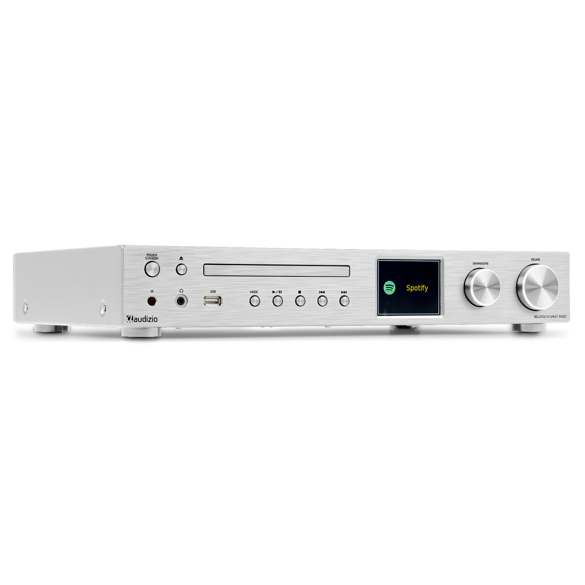 Audizio Bolzano Internetradio met DAB+ en FM - Met CD speler,