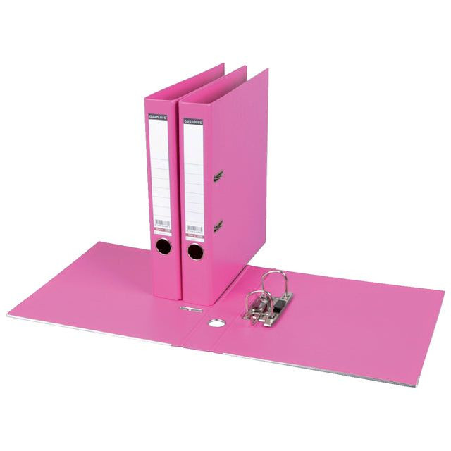 Ordner Quantore A4 50mm PP roze | 10 stuks