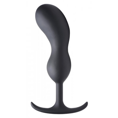 XR Brands Premium Silicone Weighted Prostate Plug - Extra Large