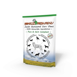 Farm Food Fresh Menu runderpens met hart natvoer hond (zakjes 300 g) 30 x 300 gr