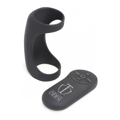 XR Brands G-Shaft - Silicone Cockring with Remote Control