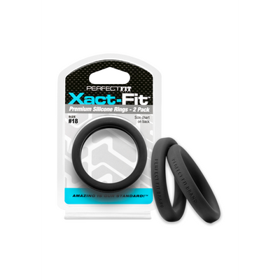 PerfectFitBrand #18 Xact-Fit - Cockring 2-Pack