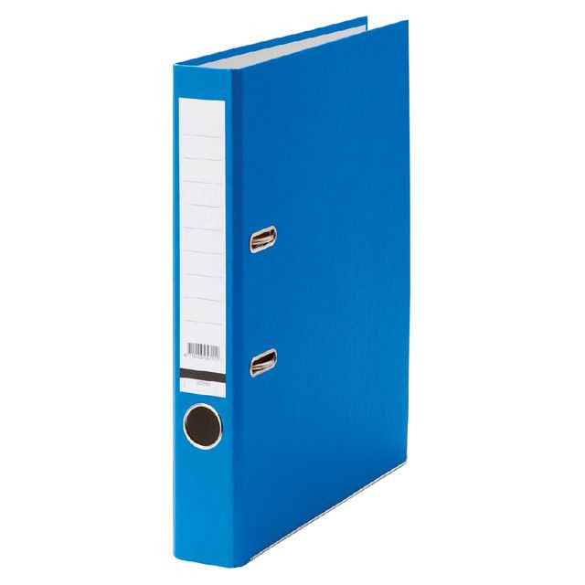 Ordner Qbasic A4 50mm karton blauw | Omdoos a 25 stuk