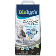 Biokat&apos;s Diamond Care Multicat Fresh kattenbakvulling 8 liter