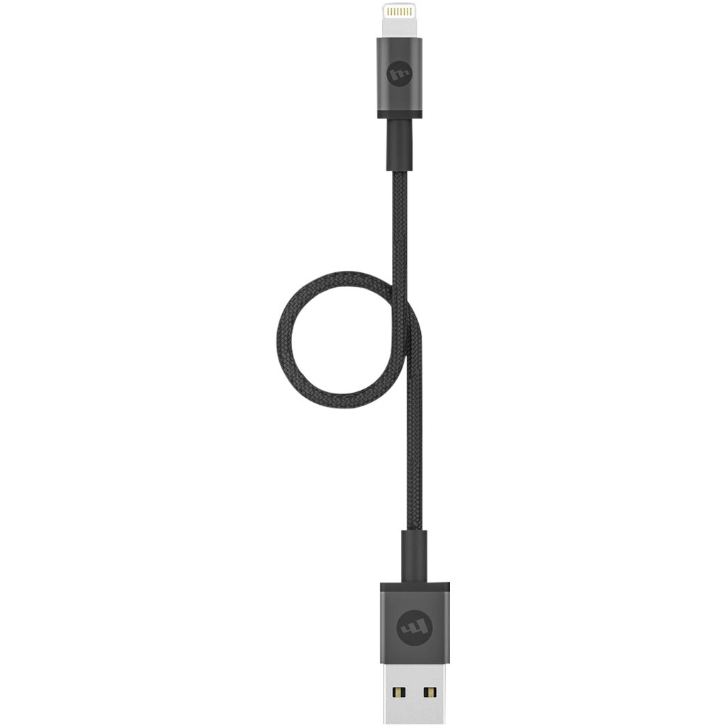 Mophie Usb A naar Lightning Kabel 9cm Kunststof Zwart