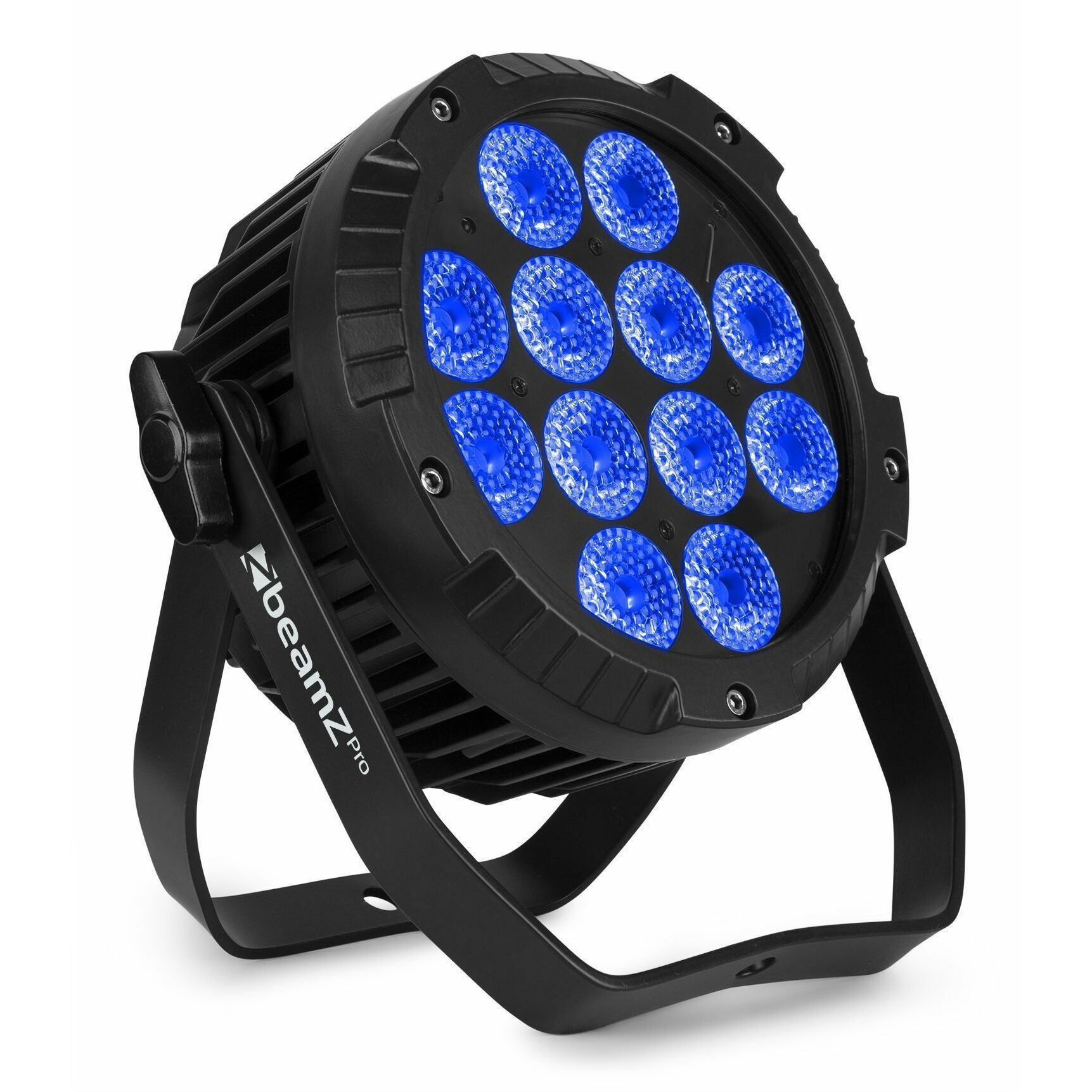 BeamZ WBP1212IP aluminium accu LED par - 12x 12W