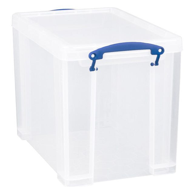 Really Useful Box opbergdoos 19 liter hangmappenkoffer, transparant