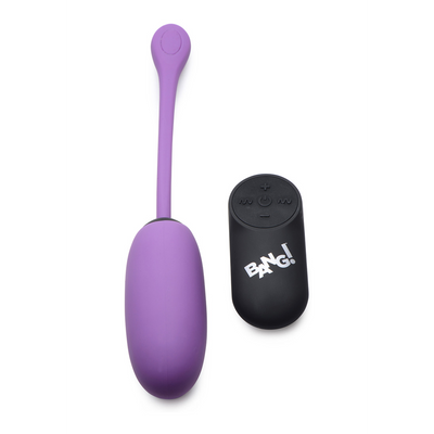 XR Brands Plush Egg and Remote Control with 28 Speeds