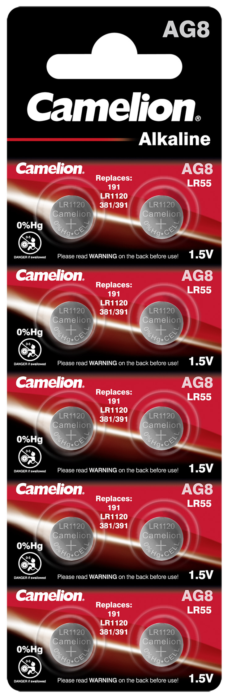 Camelion AG8 - LR1120 10x