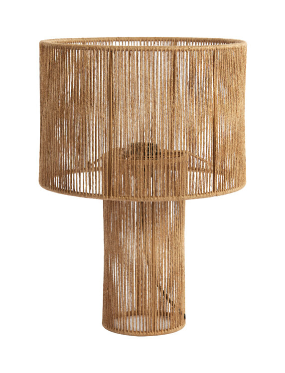 Light & Living Tafellamp Lavatera Jute - Bruin