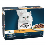 Purina Gourmet Perle Land Duo natvoer kat (12x85 g) 4 x (12 x 85 g)