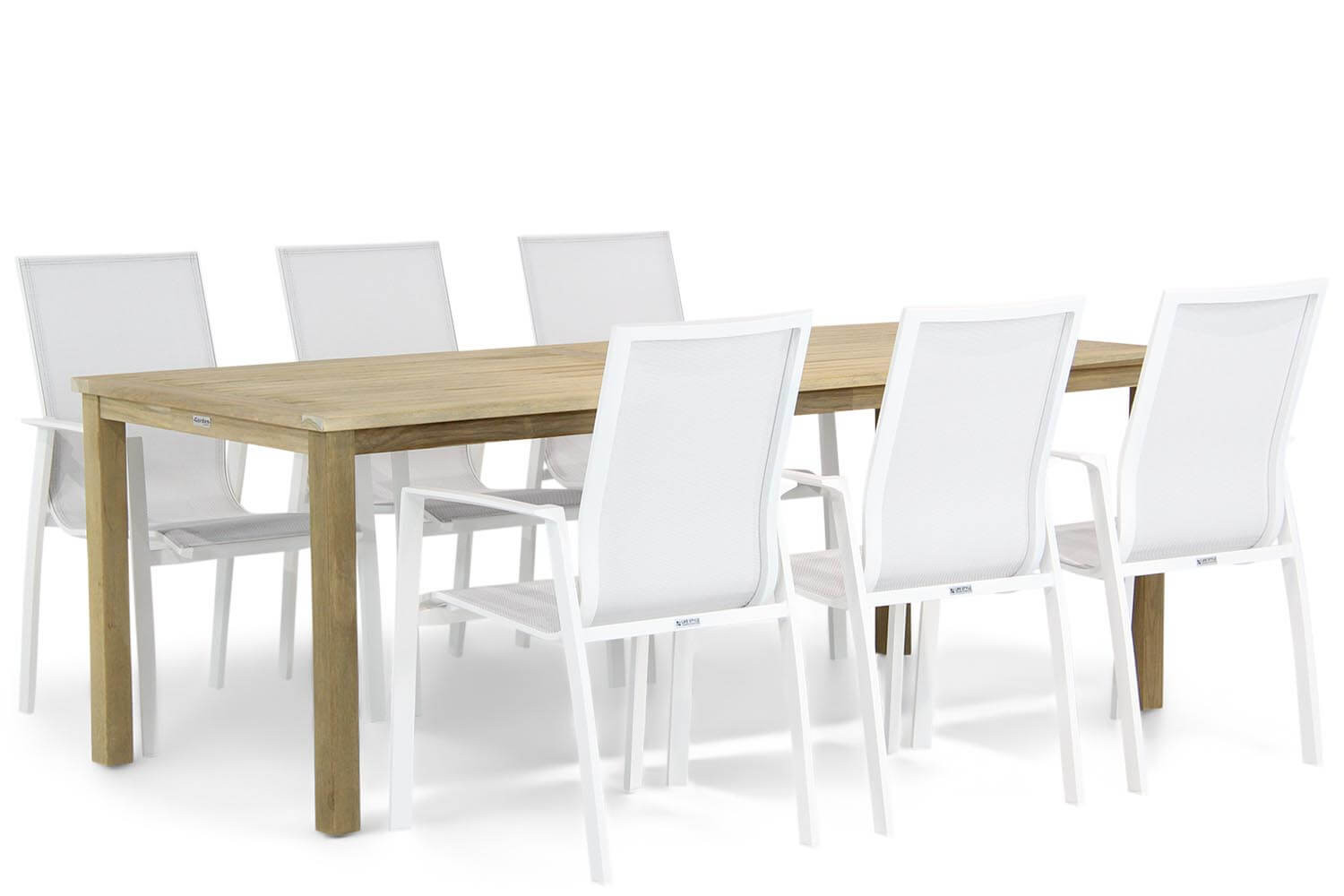 Lifestyle Ultimate/Weston 210 cm dining tuinset 7-delig