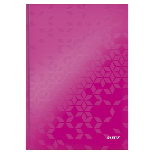 Notitieboek Leitz WOW A4 lijn roze | 6 stuks