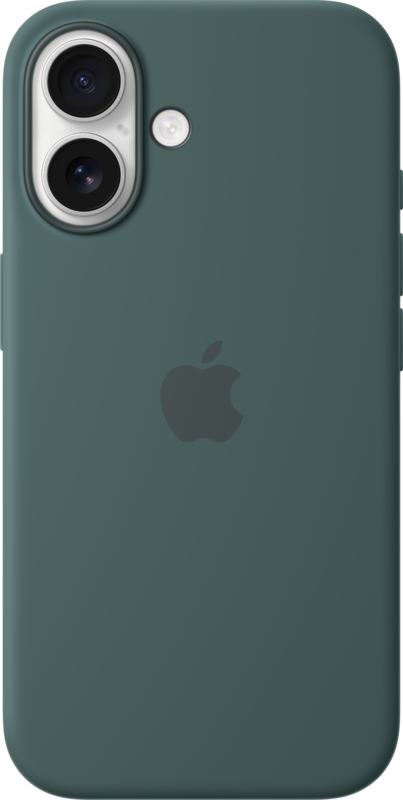 Apple iPhone 16 Back Cover met MagSafe Blauwgroen