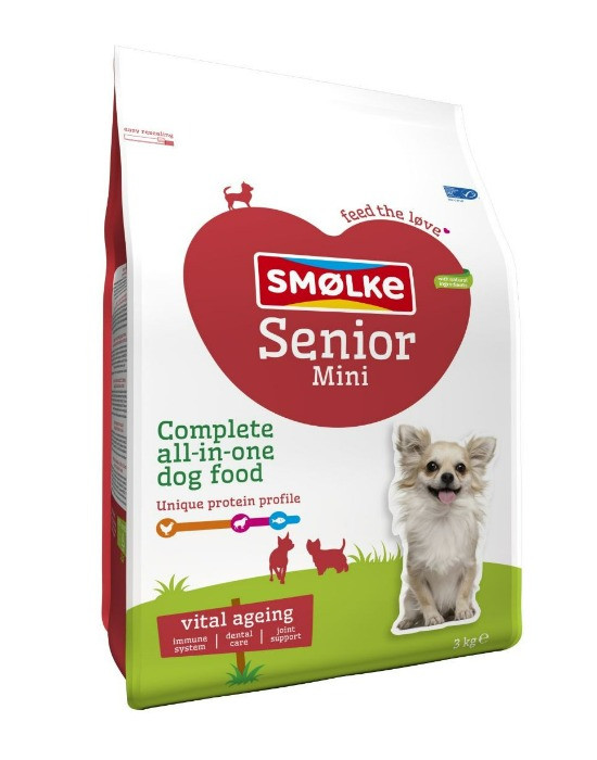 Smølke Senior Mini hond 3kg