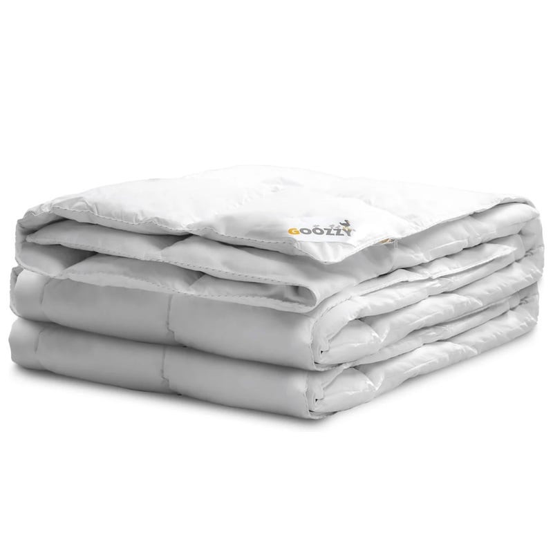 4 seizoenen , Winterdekbed Dons - 140x220 cm (Eenpersoons) - Zydante Swisstech® - Zomerdeel: 200 Gram en Winterdeel: 400 Gram -