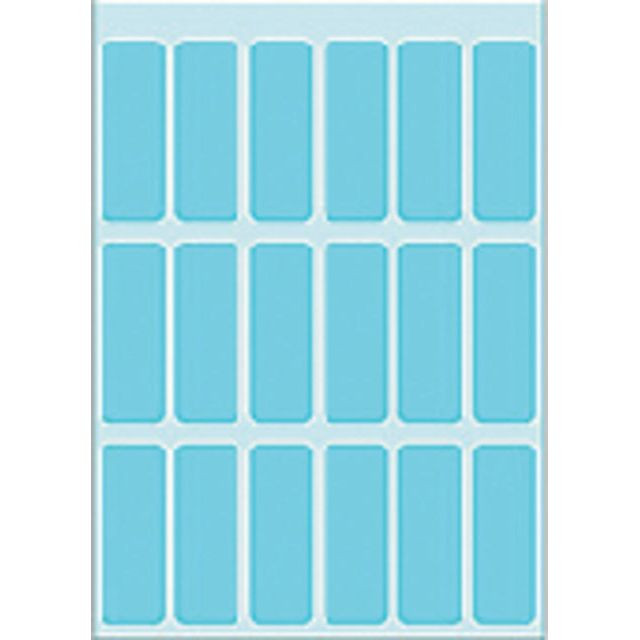 Etiket HERMA 3653 12x34mm blauw 90stuks | 10 stuks