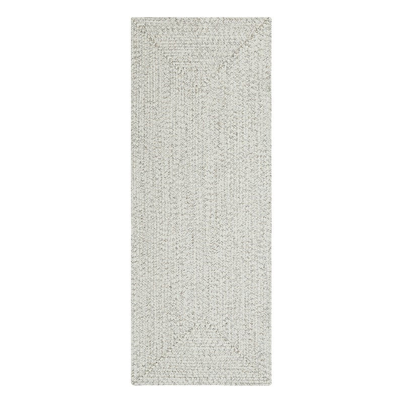 Jute Vloerkleed Braids Grijs - NORTHRUGS - 160x230 cm - Rechthoek - Dekbed-Discounter.nl