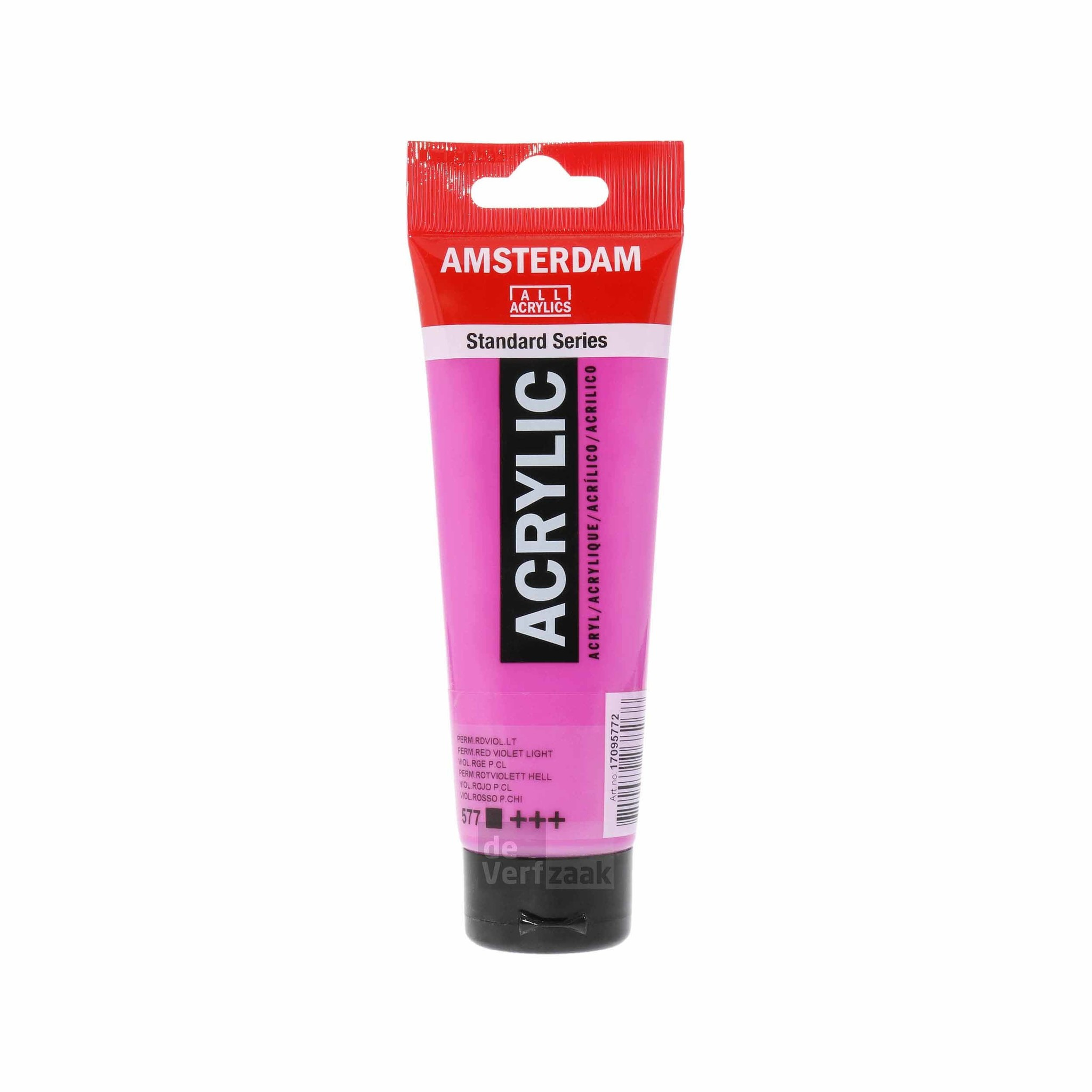 Royal Talens Amsterdam Acrylverf 120 ml - Permanentrood Violetlicht