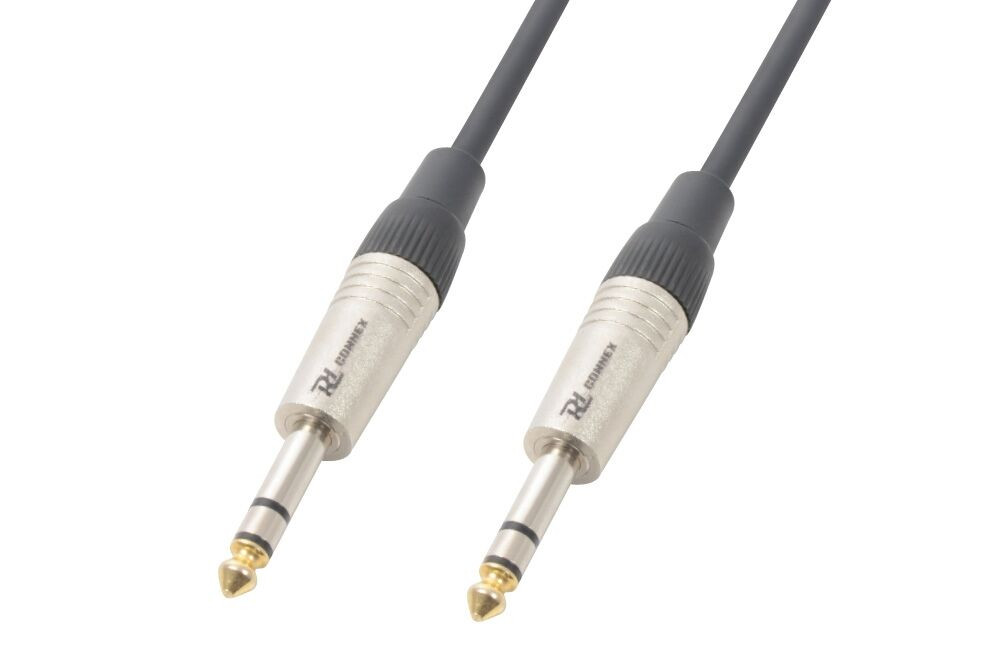 PD Connex CX80-1 Kabel 6.3 Stereo- 6.3 Stereo 12m