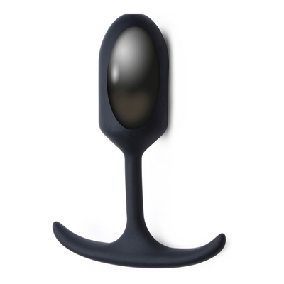 XR Brands Premium Silicone Weighted Anal Plug - Small