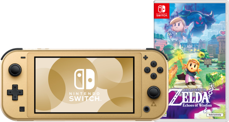 Nintendo Switch Lite Zelda Edition + Zelda: Echoes of Wisdom