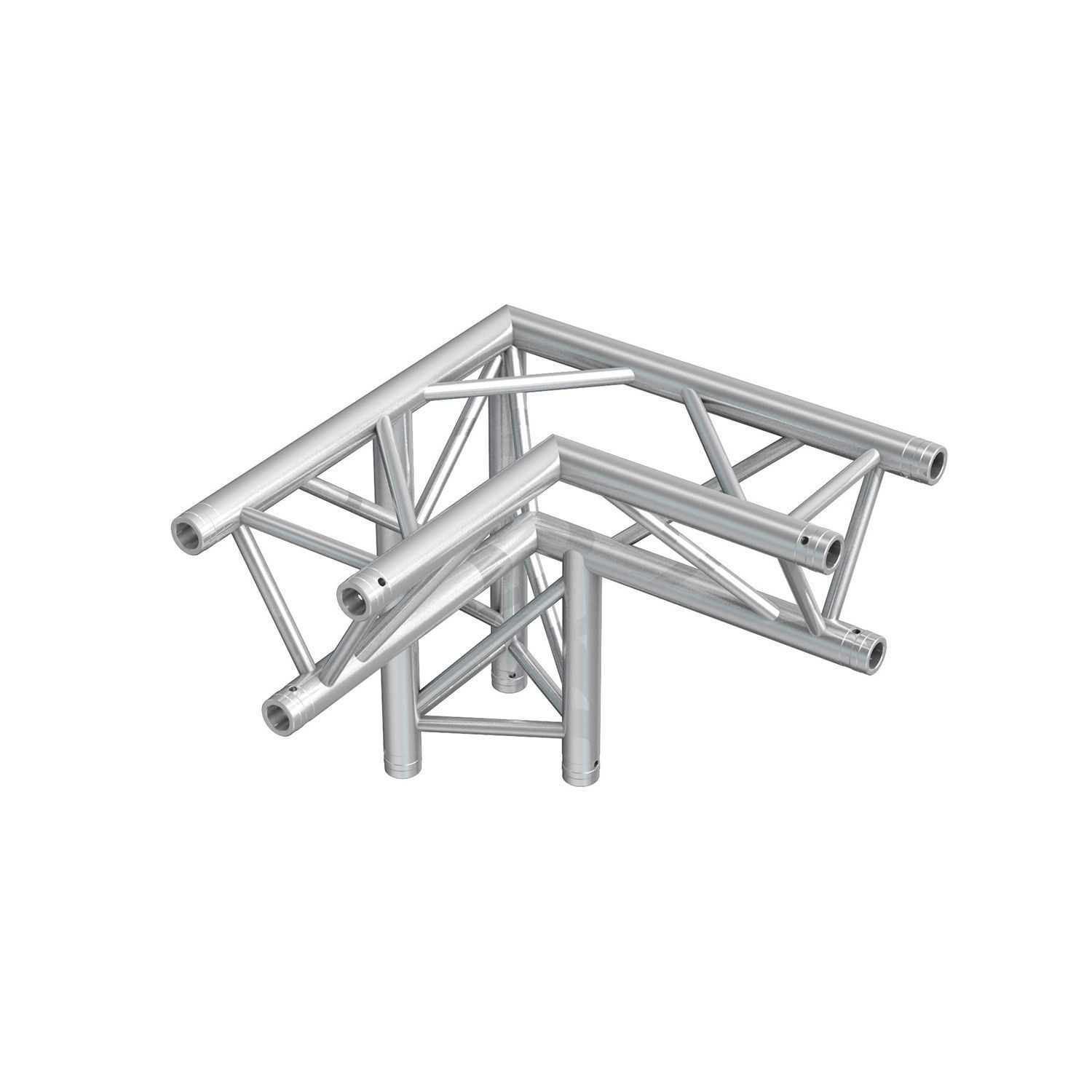 BeamZ Truss P33-C34 driehoek truss 90° 3-weg hoek - Apex down left