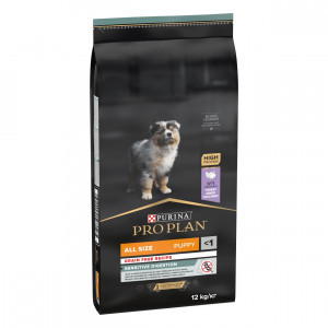 Pro Plan Puppy Sensitive Digestion met kalkoen graanvrij hondenvoer 2 x 12 kg