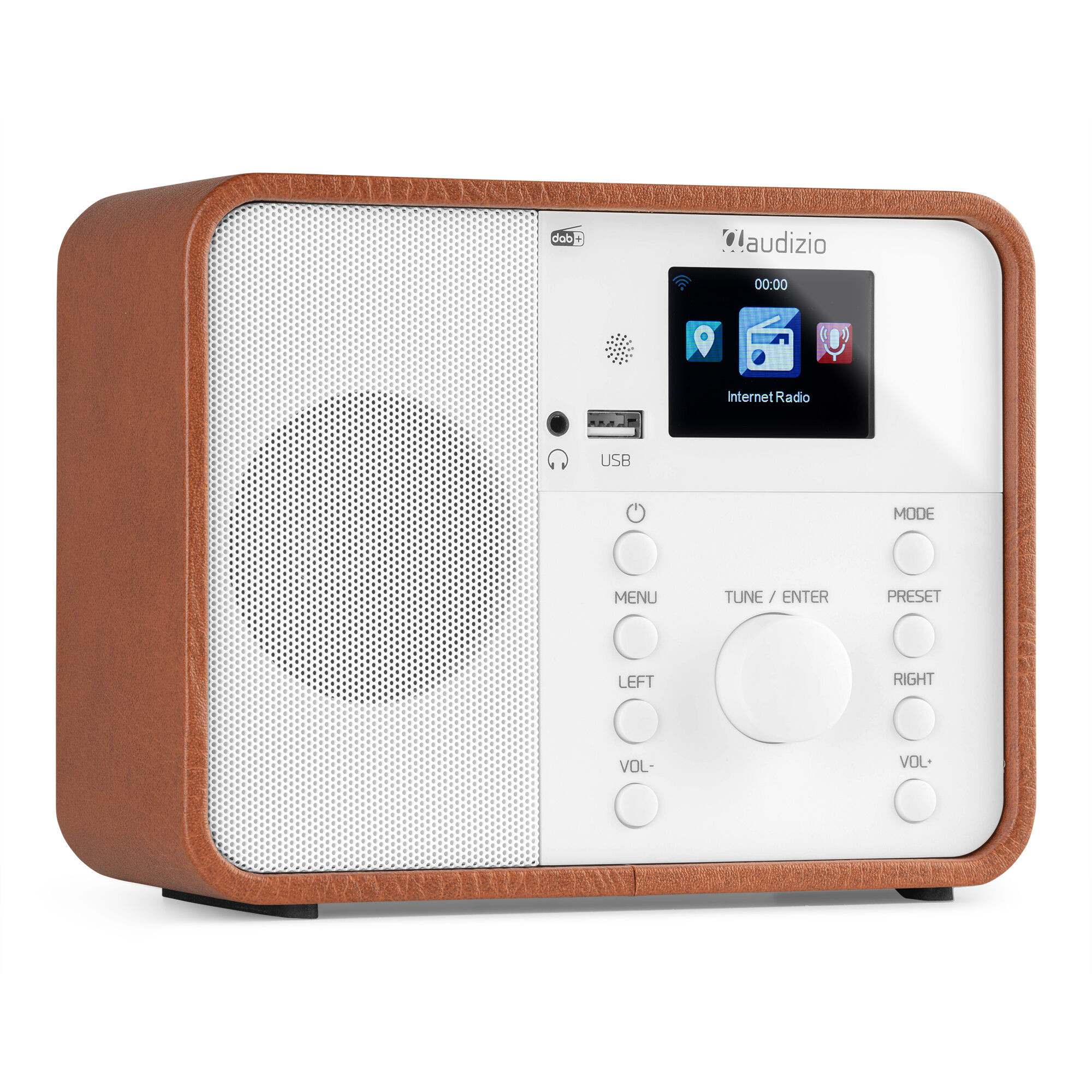 Audizio Nardo - DAB+ en internetradio met Bluetooth en FM - incl.