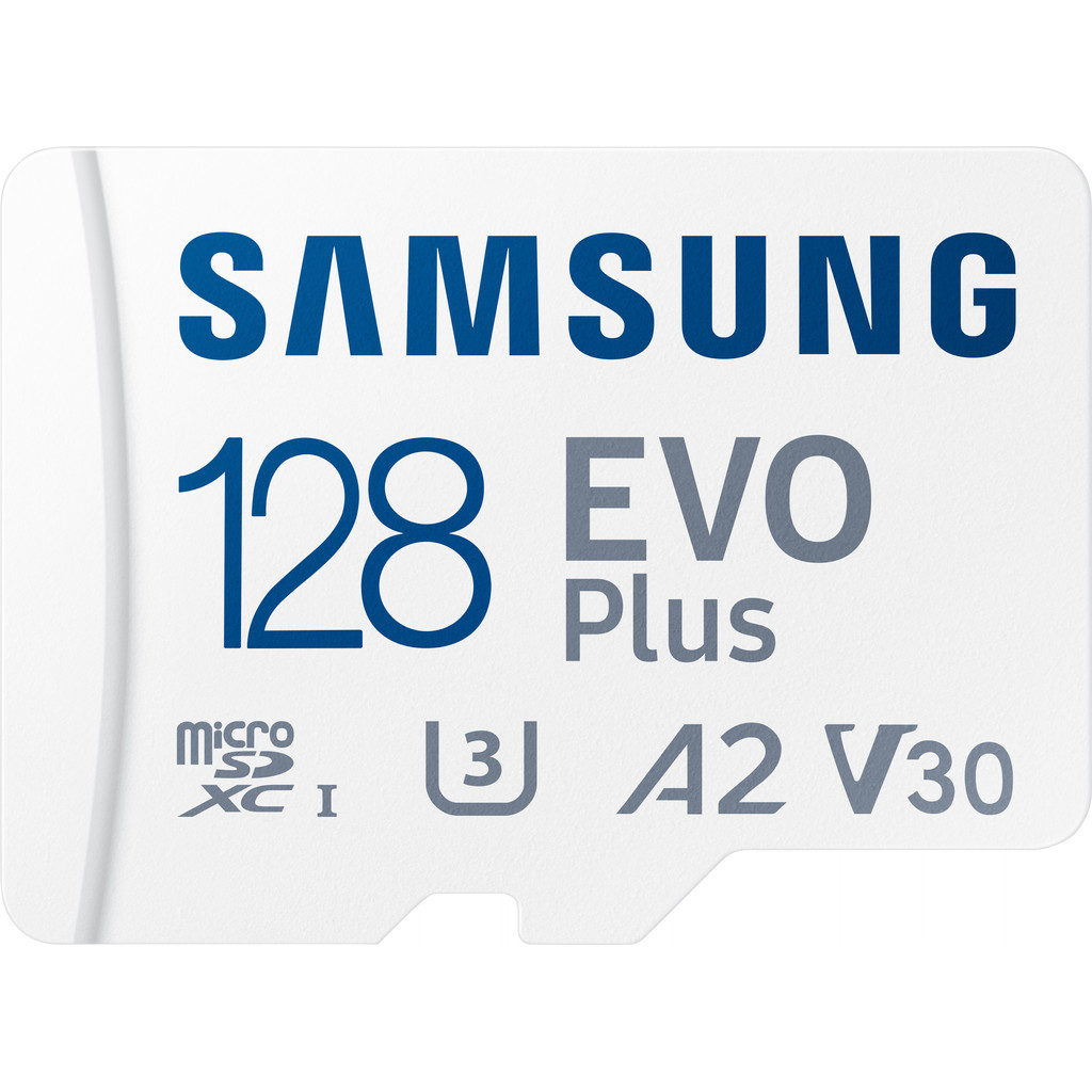 Samsung EVO Plus 128GB microSDXC UHS-I U3 130MB/s Full HD & 4K UHD MemoryCard with Adapter