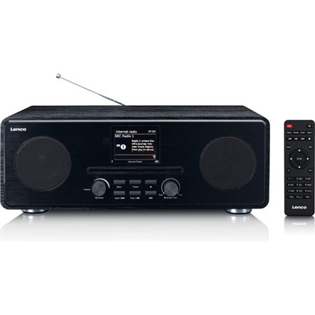 Lenco DIR-260BK DAB+ Internet Radio met Bluetooth