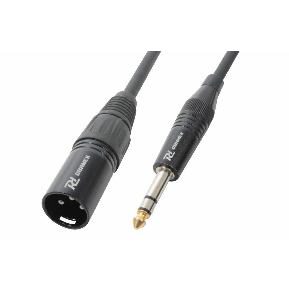 PD Connex XLR Male - 6.3mm Stereo jack kabel 1.5 meter