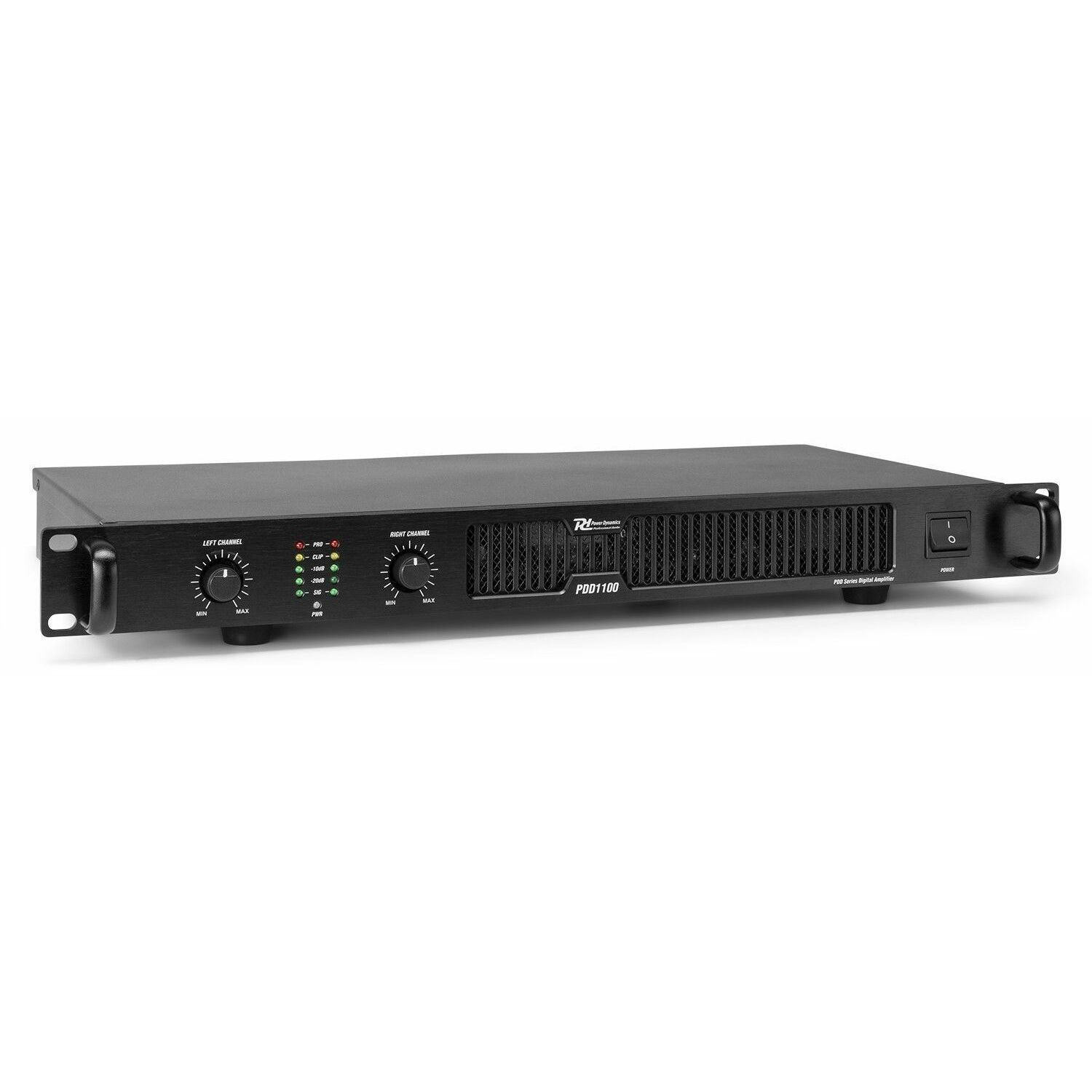 Power Dynamics PDD1100 digitale versterker 2x 550W RMS