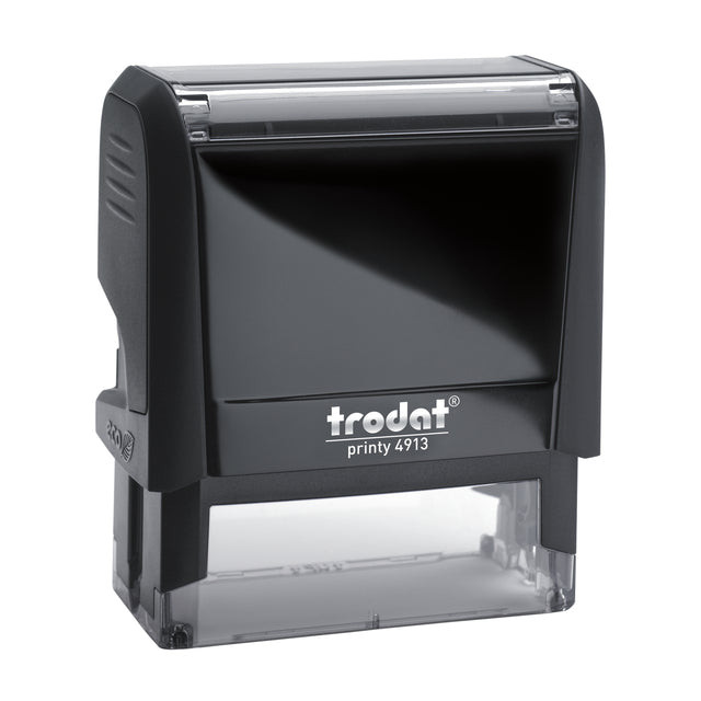 Trodat Printy tekststempel, met voucher Printy 4913, ft 58 x 22 mm, op blister