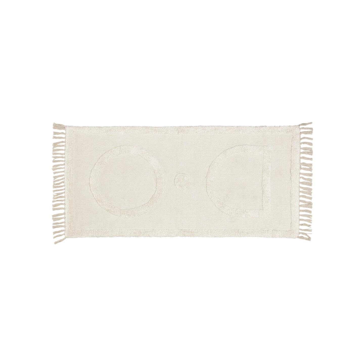 Kave Home Vloerkleed Bernabela 70 x 140cm - Beige