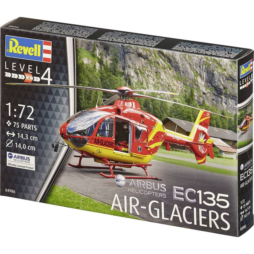 Revell 04986 Airbus EC-135 Air-Glaciers Helikopter (bouwpakket) 1:72