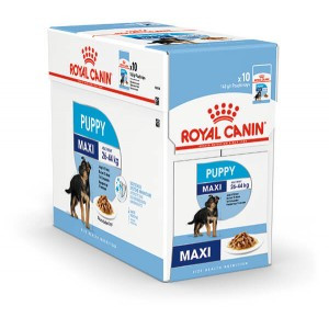 Royal Canin Maxi Puppy natvoer 1 doos (10 x 140 g)