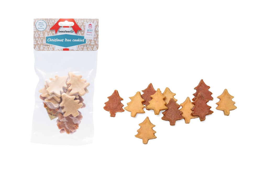 Beeztees Kerstkoekjes Boom hondensnacks 150 gram